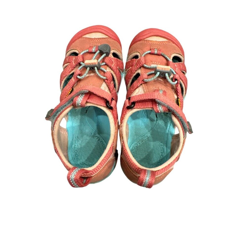 Keen Youth Toddler Size 12 Pink Gray Washable Hiking Water Sandals Shoes - Picture 4 of 7